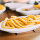 french fries on plate. street food, snacks - PhotoDune Item for Sale