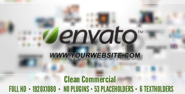 Clean Commercial - VideoHive 3352842