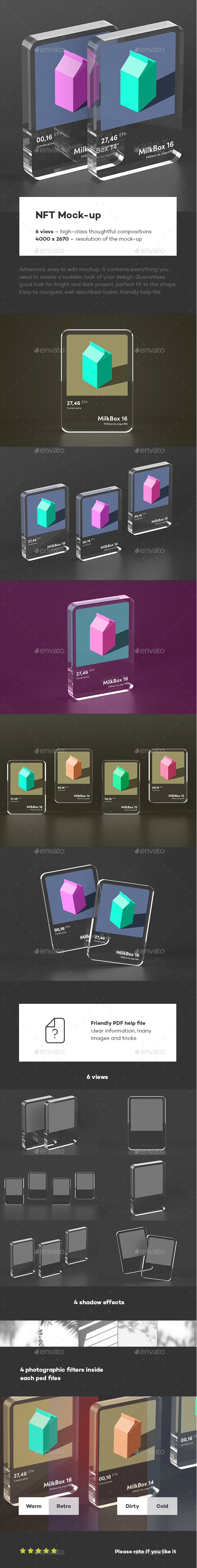 NFT Mock-up, Graphics | GraphicRiver