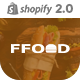 FFood - Fast Food & Restaurant Responsive Shopify 2.0 Theme