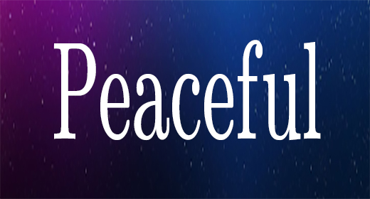 Peaceful