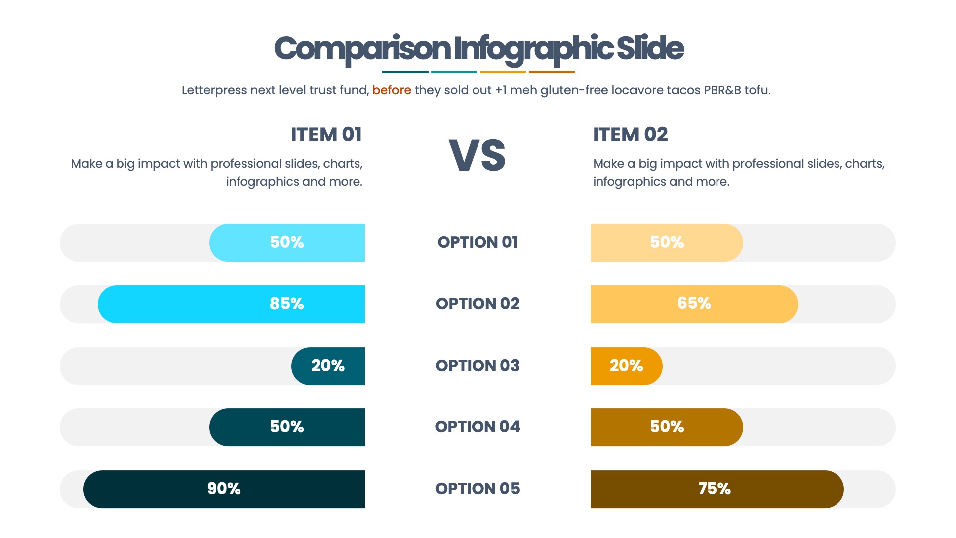 Comparison - Keynote Infographics Slides, Presentation Templates ...