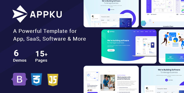 Good Appku - Software & SaaS Landing Page