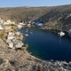 Aerial view on Cheronissos bay and port, Sifnos greek island - PhotoDune Item for Sale