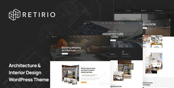 Retirio – Architecture and Interior WordPress Theme