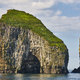 Faroe islands coastline landscape in Vagar island on sunny day - PhotoDune Item for Sale