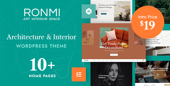 Ronmi – Architecture and Interior Design WordPress Theme