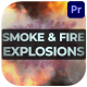 Smoke And Fire Explosions And Transitions for Premiere Pro - VideoHive Item for Sale