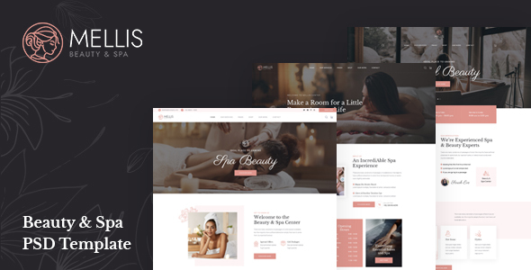 Mellis - Beauty & Spa PSD Template