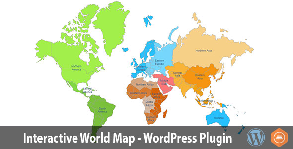 Interactive World Map - WordPress Plugin