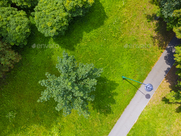 City park top view Stock Photo by bestproject | PhotoDune