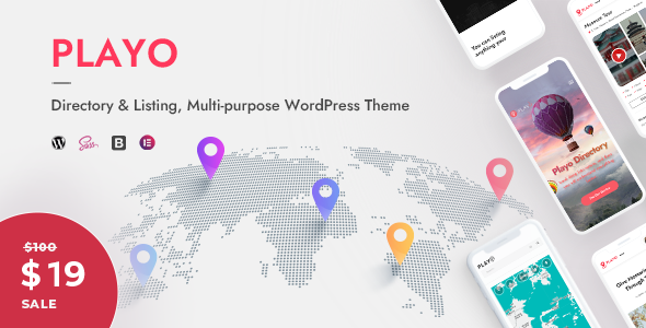 Playo - Directory & Listing, Multi-purpose WordPress Theme