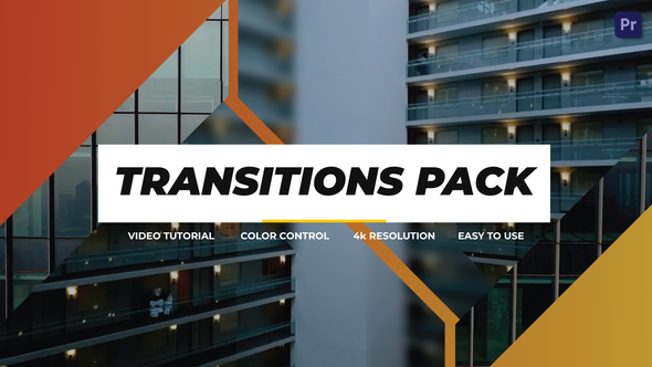 Transitions Pack Premiere Pro, Premiere Pro Templates | VideoHive