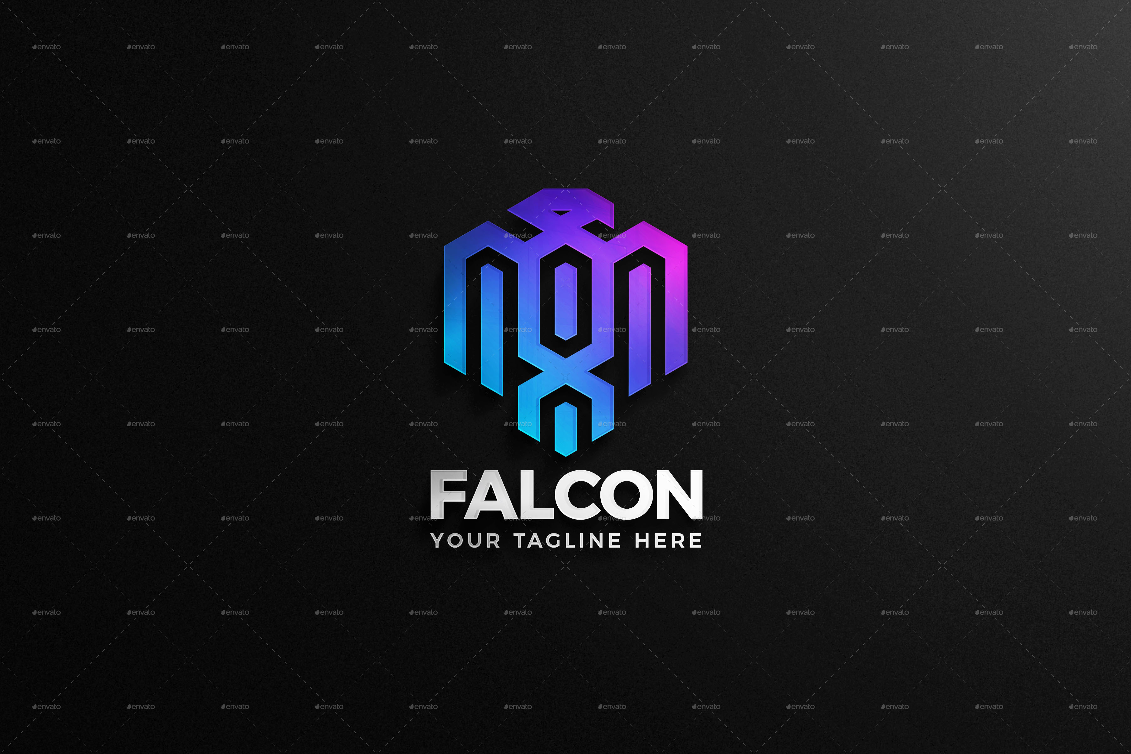 sci fi falcon logo