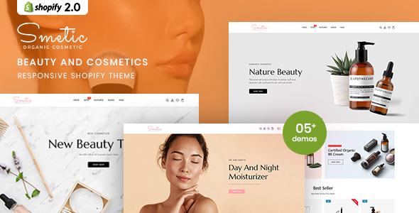Smetic – Beauty And Cosmetics Responsive Shopify 2.0 Theme