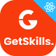 GetSkills : React Redux Online Learning  Admin Template