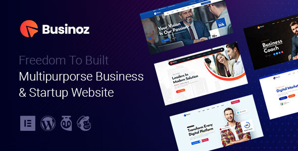 Businoz – Multipurpose Business WordPress Theme
