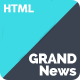 Grand News | Magazine Newspaper HTML