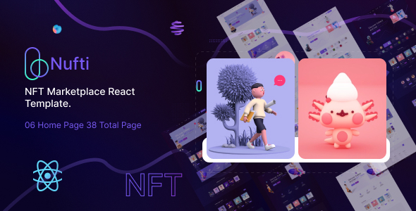 Wonderful Nufti - NFT Marketplace React Template
