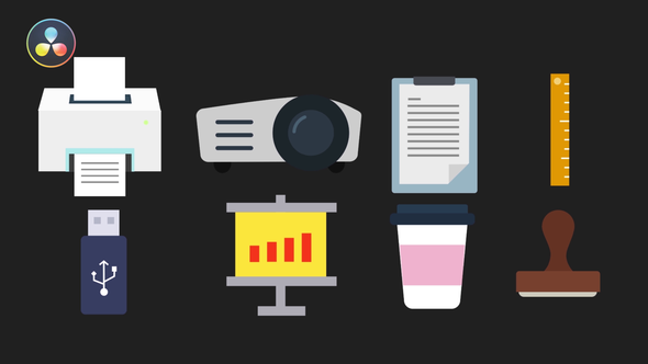 Office Elements Icons