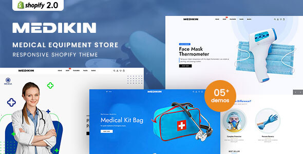 Medikin - Medical Equipment Responsive Shopify 2.0 Theme