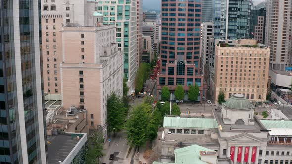 Dramatic Drone Reveal of the Cancel Canada Day Protest March as Native People Take Action for Social alt