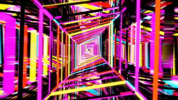 Hi tech Technology Portal Sci-fi background vj loop.