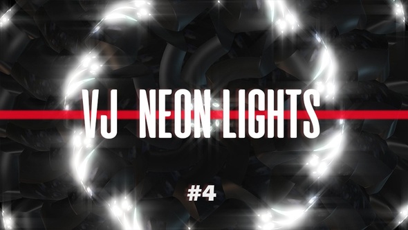 VJ Neon Circle Lights Ver.4 - 2 Pack