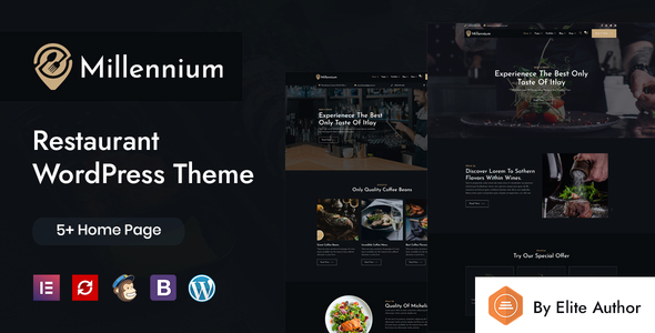 Millennium – Restaurant WordPress Theme