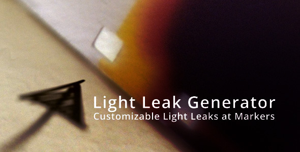 Light Leak Generator - VideoHive 3353739
