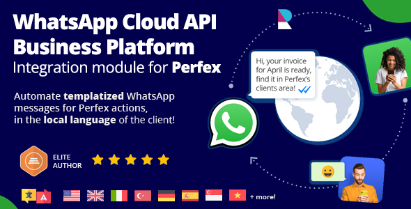 WhatsApp Cloud API Business Integration module for Perfex CRM
