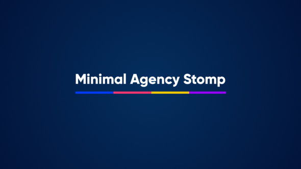 Minimal Agency Stomp Product Promo template preview