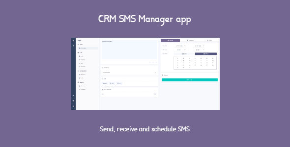 CRM SMS Manager - send, schedule and automate the SMS sending