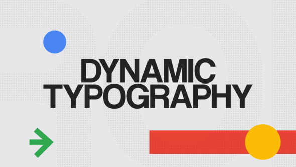 Dynamic Typography