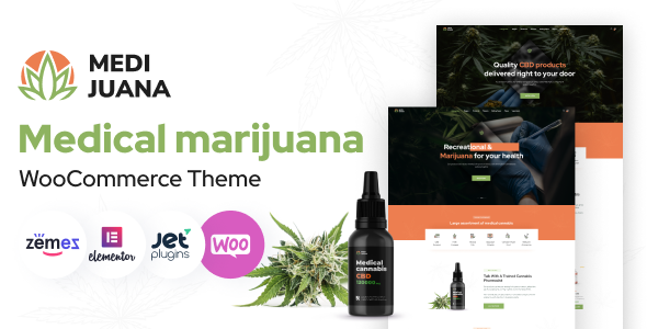 Medijuana - Medical Cannabis WordPress Theme By ZEMEZ | ThemeForest