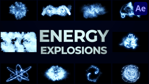 Energy Explosions And Transitions for After Effects