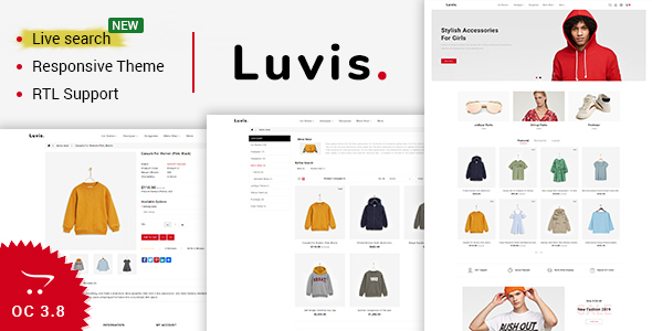 Luvis - Opencart 3 The Best Fashion Store