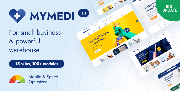 MyMedi - eCommerce HTML Template