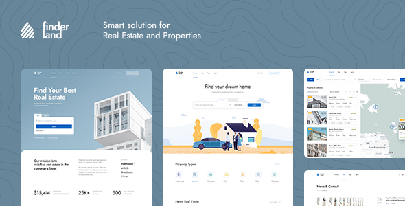 Finderland - Real Estate Html Template