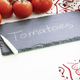 Fresh Tomatoes and Chalkboard Sign - PhotoDune Item for Sale