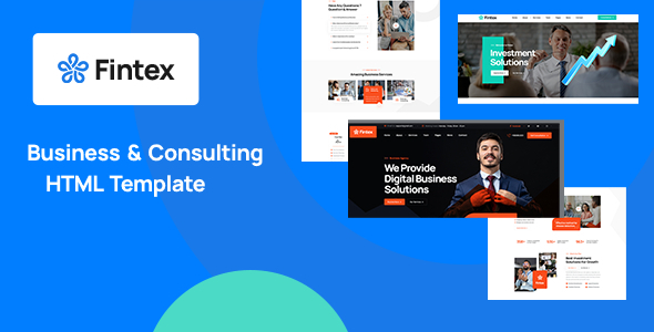 Fintex - Consulting & Financial HTML Template