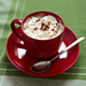 Cup of hot coffe with whipped cream - PhotoDune Item for Sale