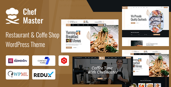 Chefmaster – Restaurant WordPress Theme