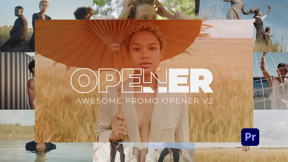 Creative Promo Opener for Premiere Pro