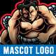 Sumo mascot logo design
