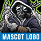 Toxic mascot logo design