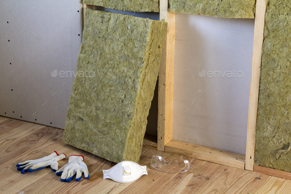 Rock wool and fiberglass insulation staff material for cold barrier.