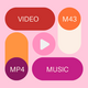 Android Video & Music Player | AdMob, Facebook ads