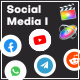 Social Media Icons I | FCPX
