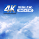 Flying Through Clouds Loop - VideoHive Item for Sale